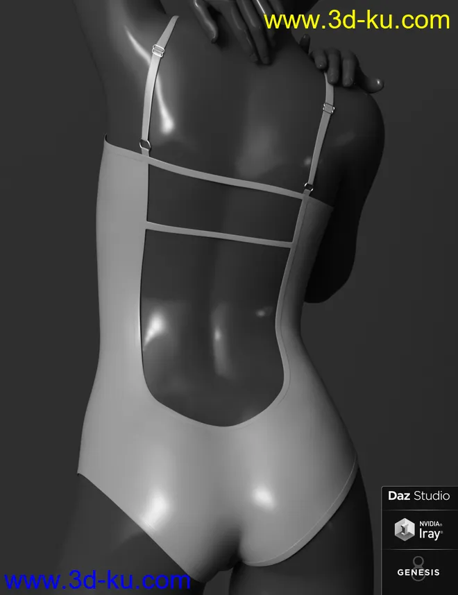 Dixie Swimwear for Genesis 8 Female(s)模型的图片6
