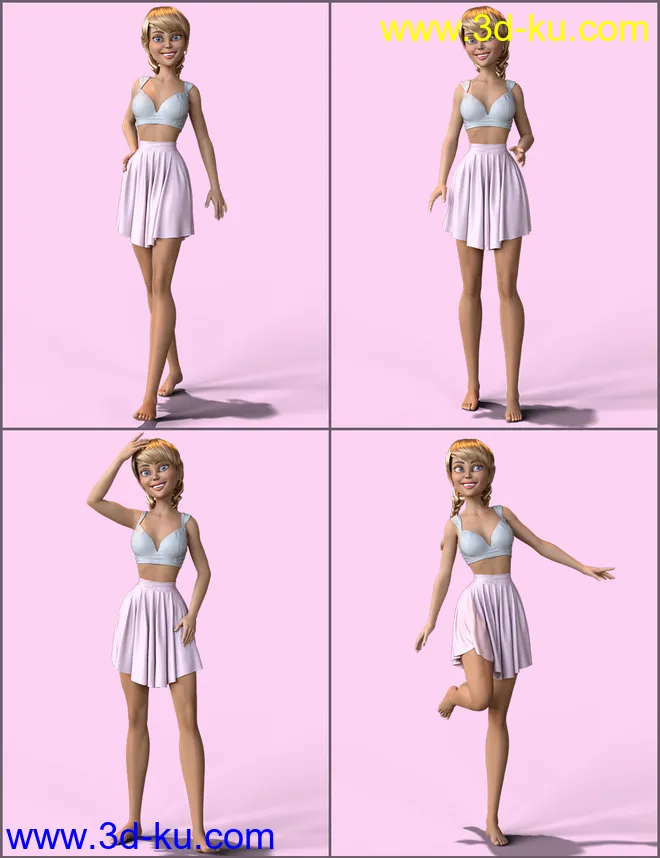 Doll Pose Kit for Bestie for The Girl 8模型的图片1