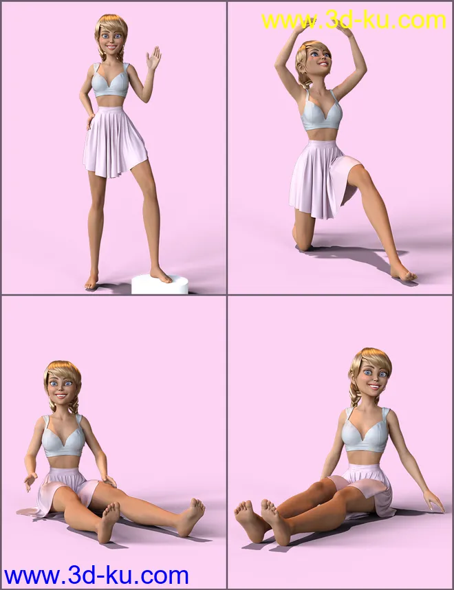 Doll Pose Kit for Bestie for The Girl 8模型的图片3