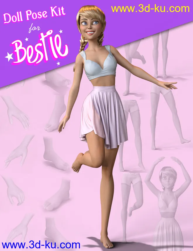 Doll Pose Kit for Bestie for The Girl 8模型的图片8