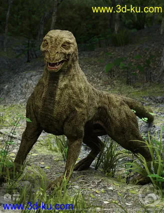 3D打印模型Dragon Dog for Daz Dog 8的图片
