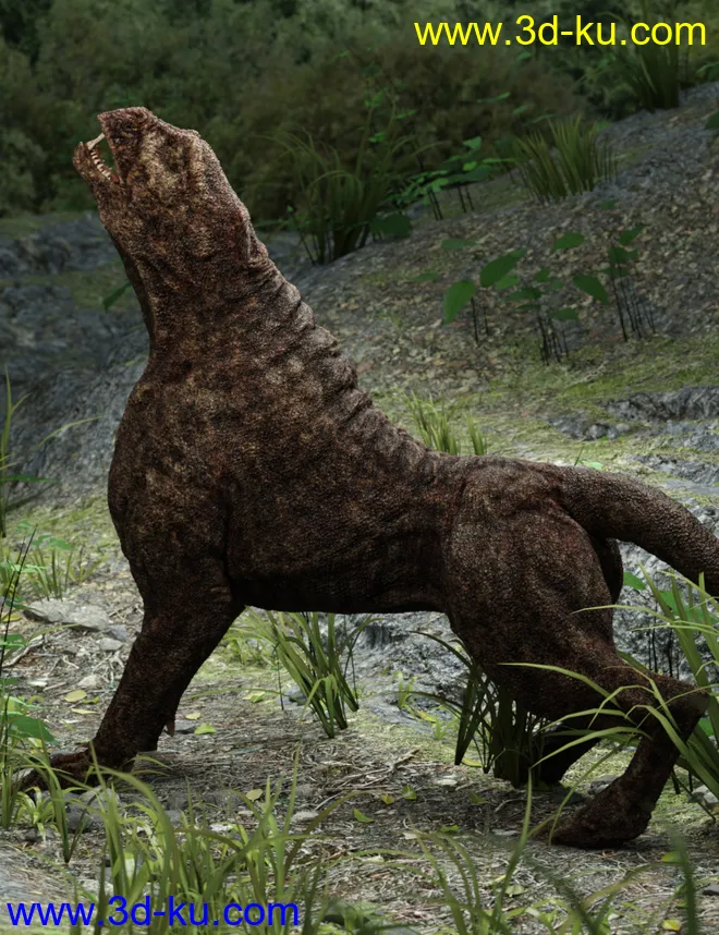 Dragon Dog for Daz Dog 8模型的图片5