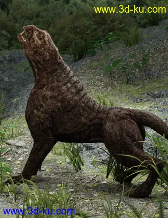 3D打印模型Dragon Dog for Daz Dog 8的图片