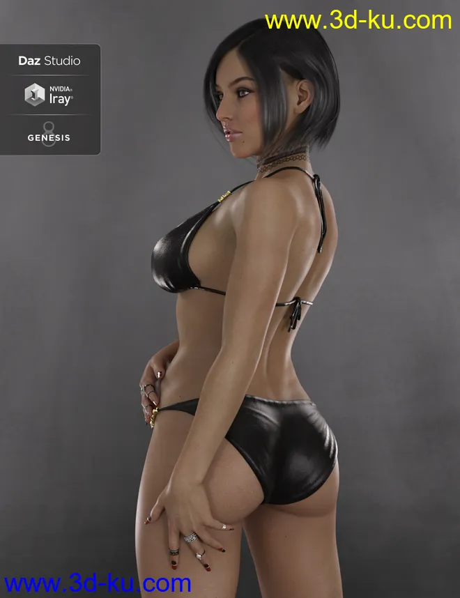 DT- Farah for Genesis 8 Female模型的图片5