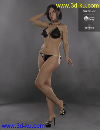 3D打印模型DT- Farah for Genesis 8 Female的图片