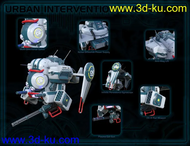 DzDrone 01模型的图片1