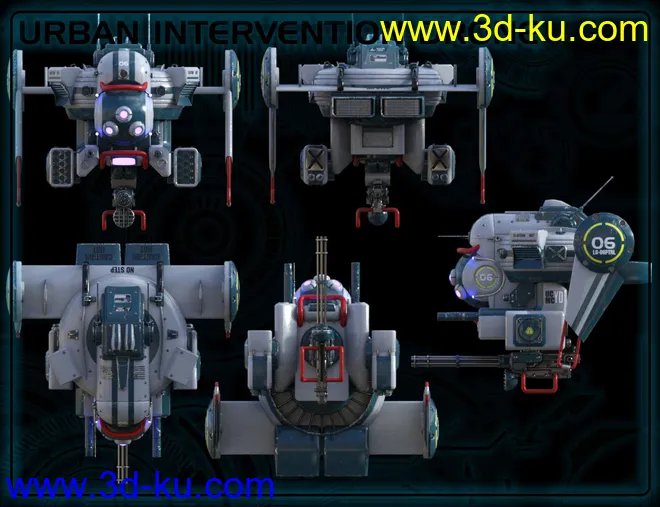 DzDrone 01模型的图片3