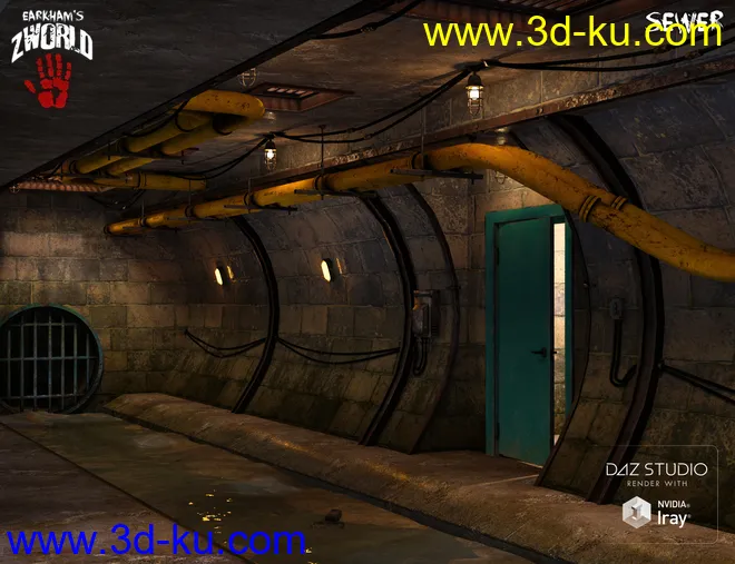 EArkham's ZWorld Sewer模型的图片2