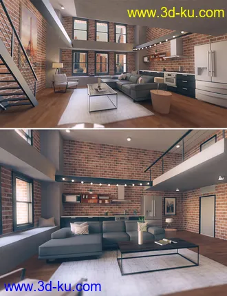 3D打印模型East Apartment的图片