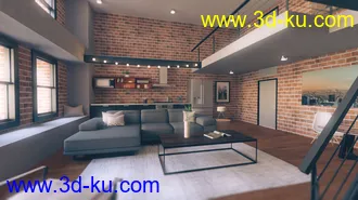 3D打印模型East Apartment的图片