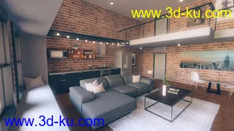 3D打印模型East Apartment的图片
