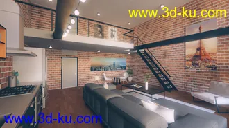 3D打印模型East Apartment的图片