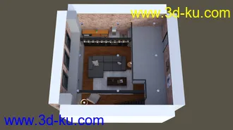 3D打印模型East Apartment的图片