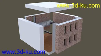 3D打印模型East Apartment的图片