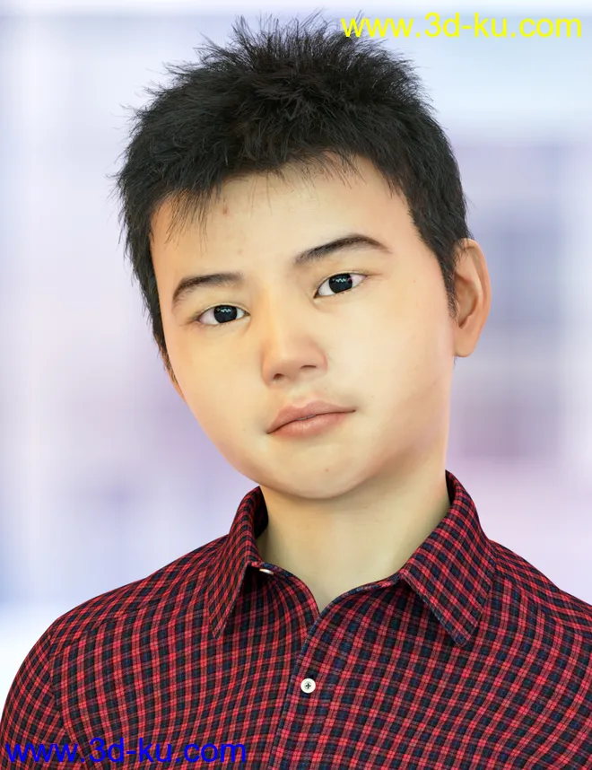 East Asian Men for Genesis 8 Male模型的图片2