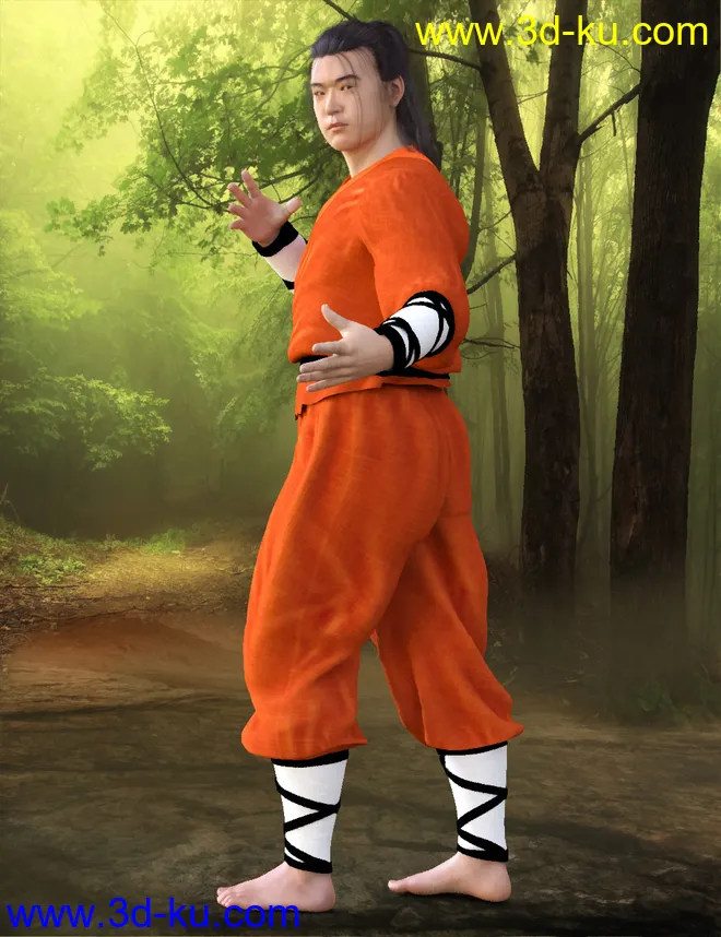 East Asian Men for Genesis 8 Male模型的图片9