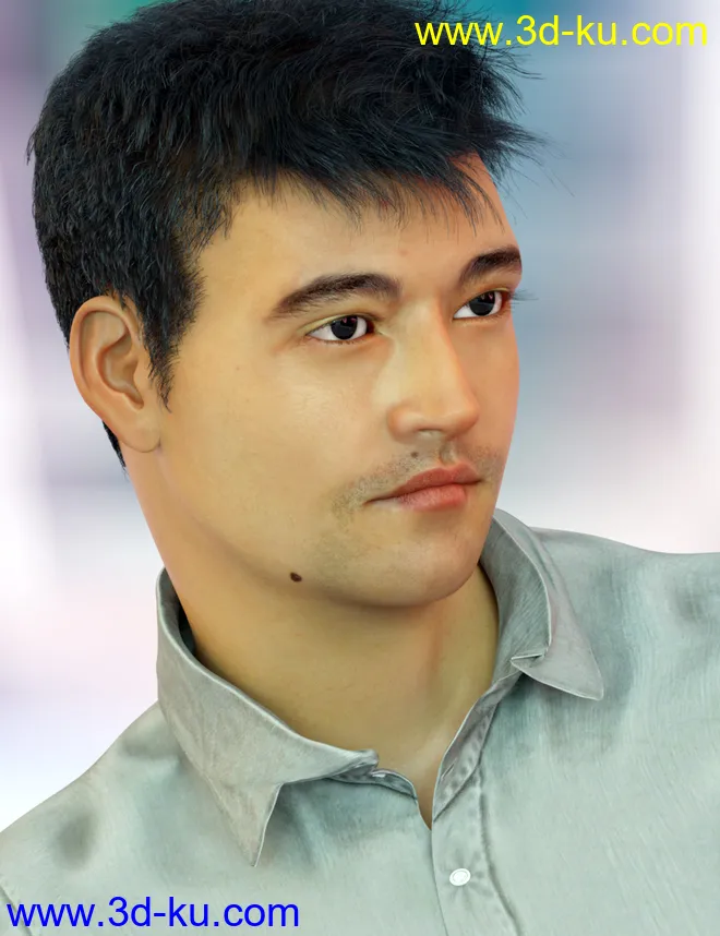 East Asian Men for Genesis 8 Male模型的图片13