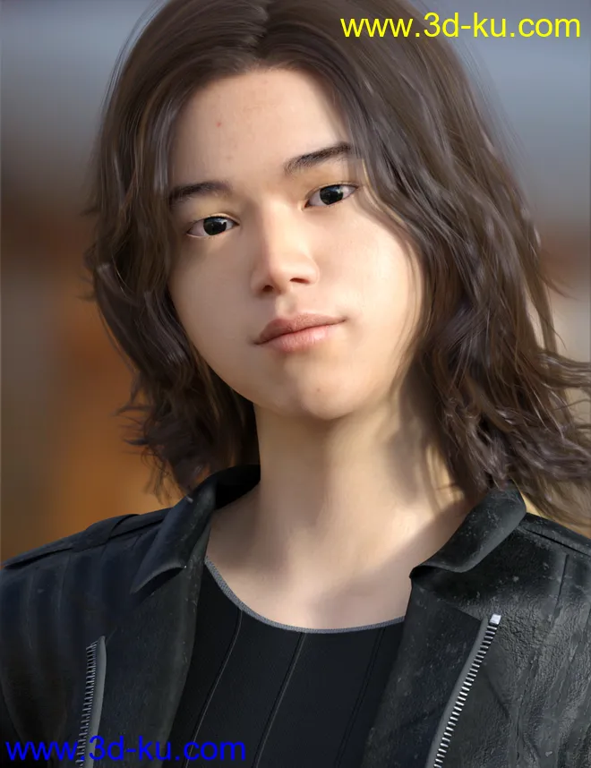 East Asian Men for Genesis 8 Male模型的图片14