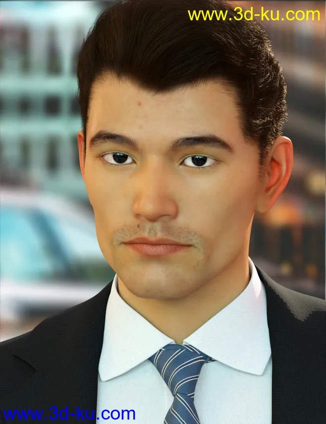East Asian Men for Genesis 8 Male模型的图片15