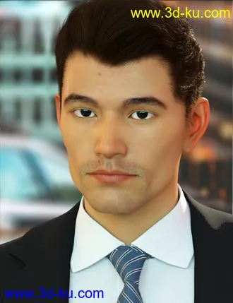 3D打印模型East Asian Men for Genesis 8 Male的图片