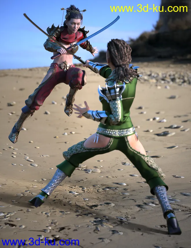 Eastern Warrior - Essence模型的图片1