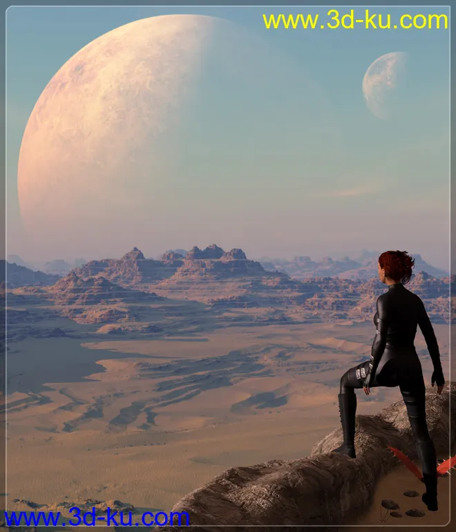 Easy Environments - ExoPlanet II模型的图片1