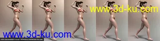3D打印模型Easy Flex - Muscularity Morphs for Genesis 8 Female and Merchant Resource的图片