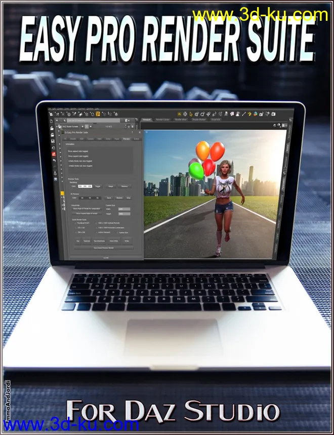 EJ Easy Pro Render Suite模型的图片1