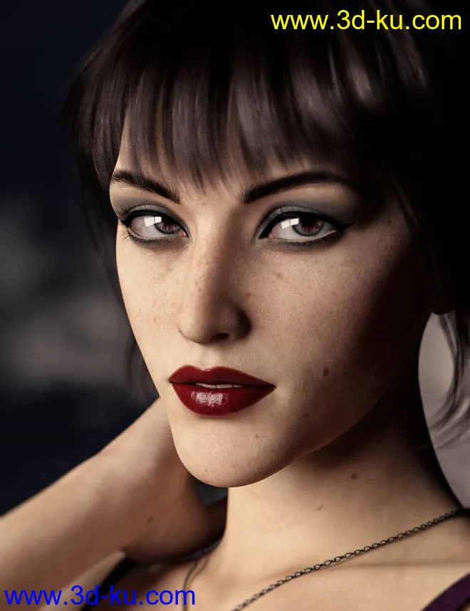 Eleanor HD For Genesis 8 Female模型的图片1