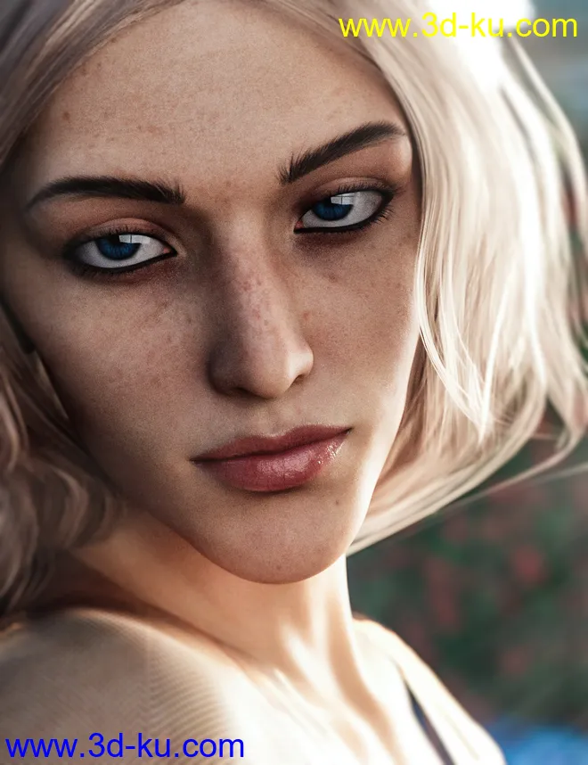 Eleanor HD For Genesis 8 Female模型的图片5