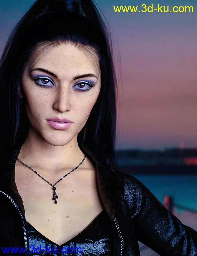 Eleanor HD For Genesis 8 Female模型的图片6