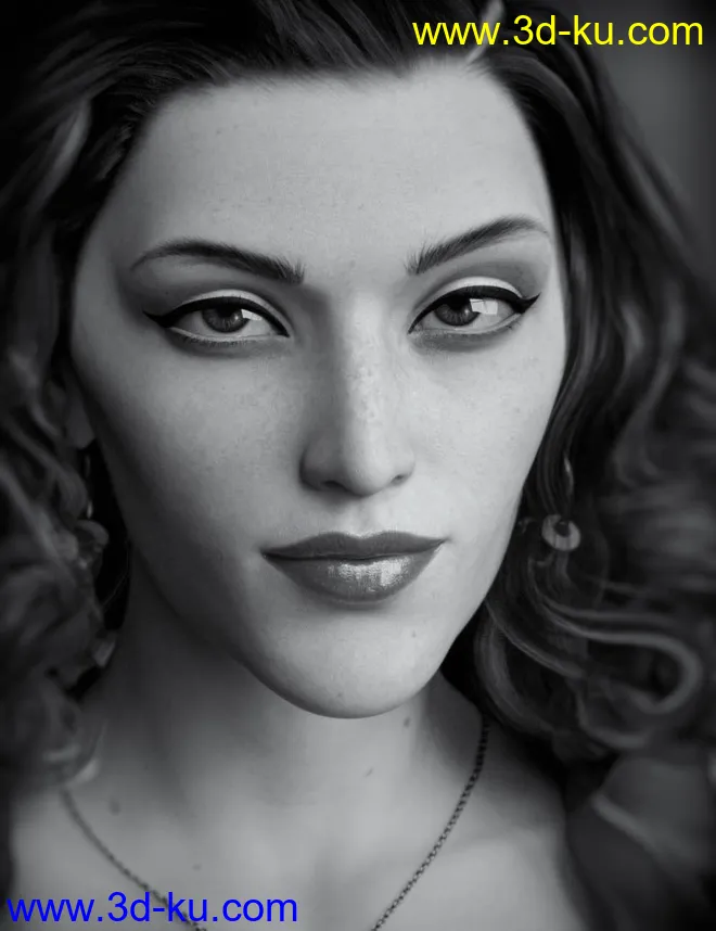Eleanor HD For Genesis 8 Female模型的图片8
