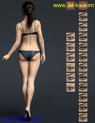 3D打印模型Eleanor HD For Genesis 8 Female的图片