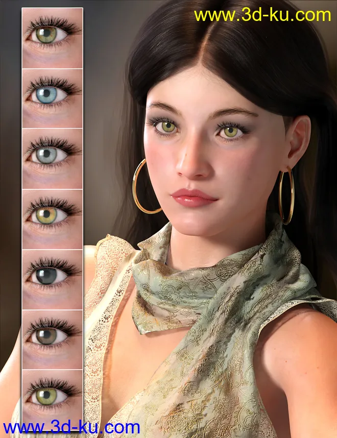 Elsa for Genesis 8 Female模型的图片8