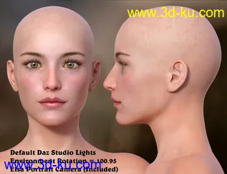 3D打印模型Elsa for Genesis 8 Female的图片