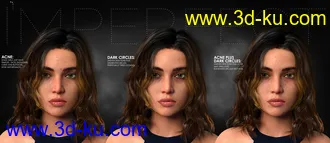 3D打印模型Every Girl HD Kit for Genesis 8 & 3 Female的图片