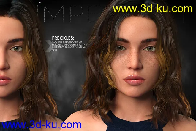 Every Girl HD Kit for Genesis 8 & 3 Female模型的图片5