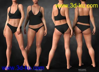 3D打印模型Every Girl HD Kit for Genesis 8 & 3 Female的图片