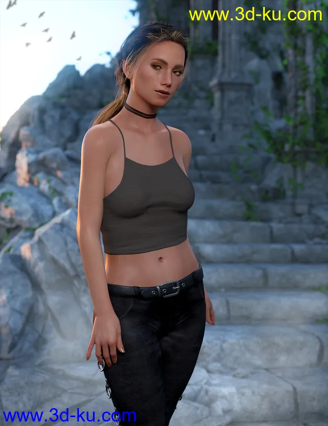 Every Girl HD Kit for Genesis 8 & 3 Female模型的图片11