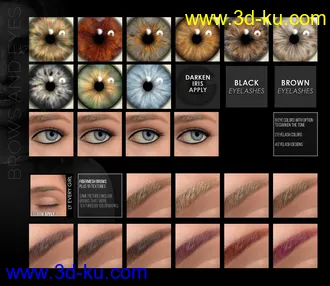 3D打印模型Every Girl HD Kit for Genesis 8 & 3 Female的图片