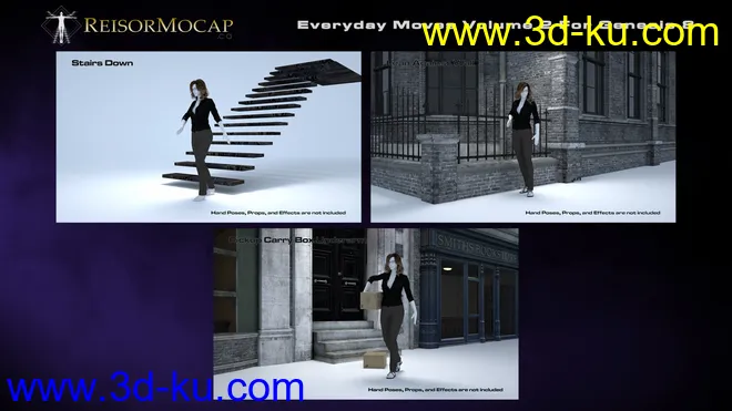 Everyday Moves Volume 2 For Genesis 8模型的图片4