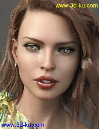 3D打印模型Evlin HD for Genesis 8 Female的图片