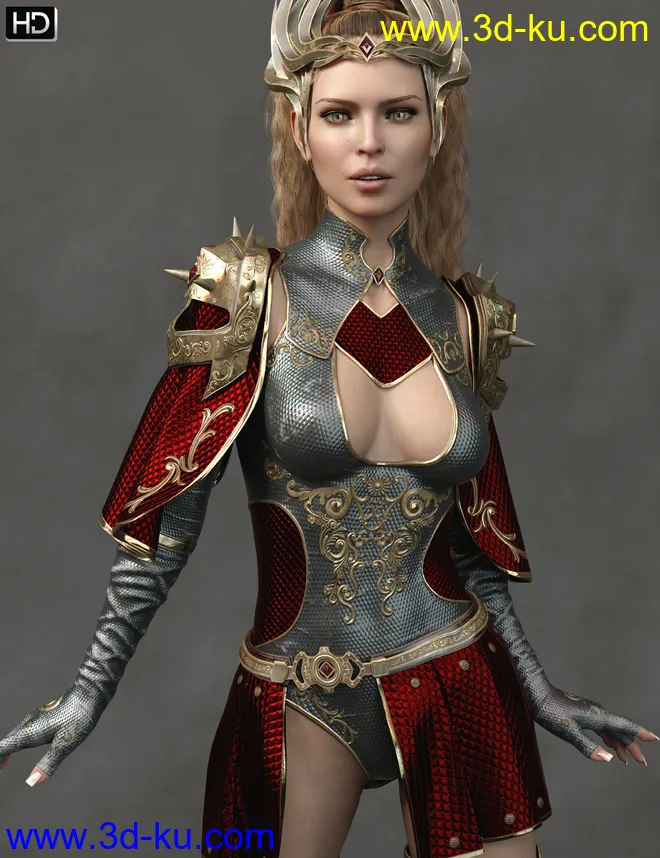 Evlin HD for Genesis 8 Female模型的图片5