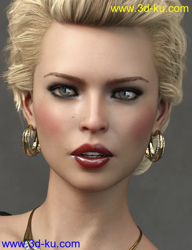 Evlin HD for Genesis 8 Female模型的图片6