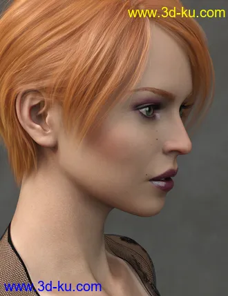 3D打印模型Evlin HD for Genesis 8 Female的图片