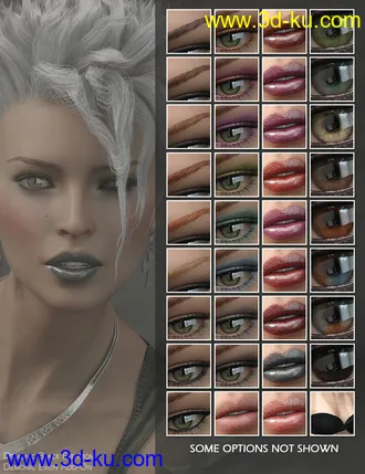 3D打印模型Evlin HD for Genesis 8 Female的图片