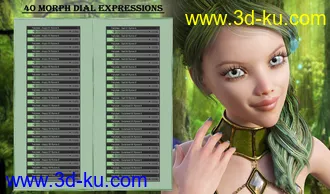 3D打印模型Fairytale - Expressions for Genesis 8 Female and Rynne 8的图片