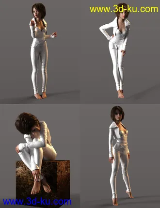 3D打印模型Fallen Angel Poses for Rynne 8的图片