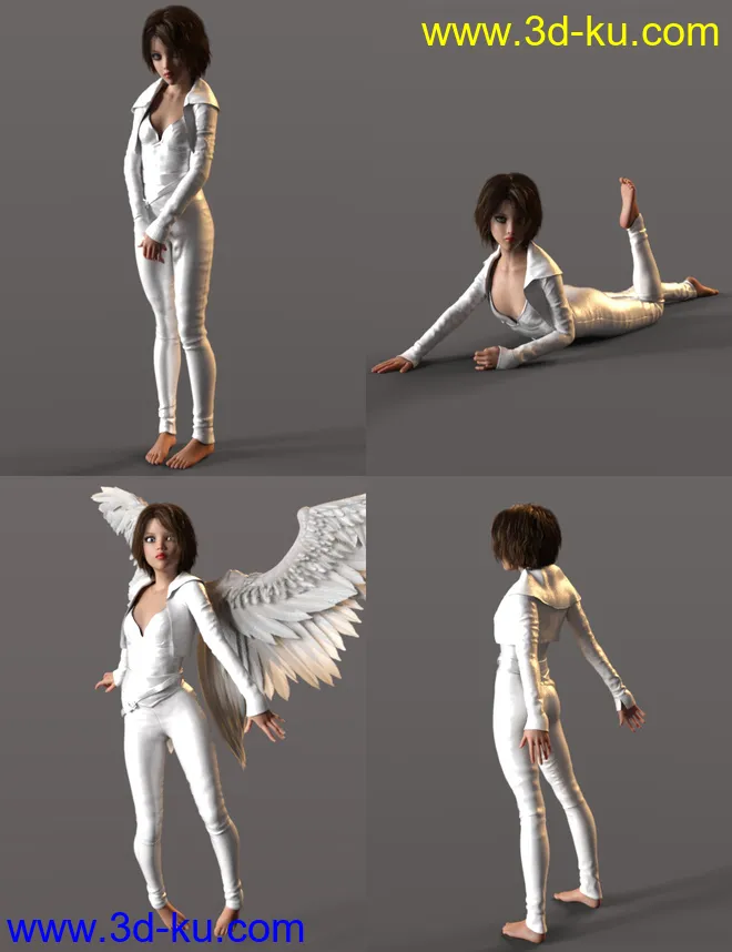 Fallen Angel Poses for Rynne 8模型的图片4