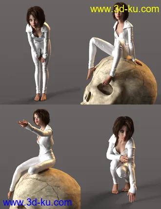 3D打印模型Fallen Angel Poses for Rynne 8的图片
